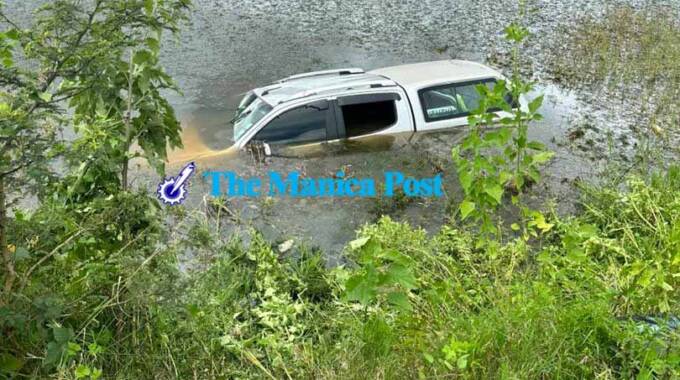 NEW: MP cheats death as car plunges into dam