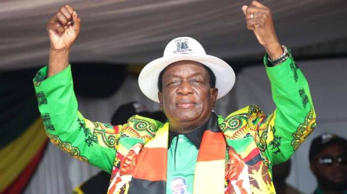 Zanu PF First Secretary and President Mnangagwa